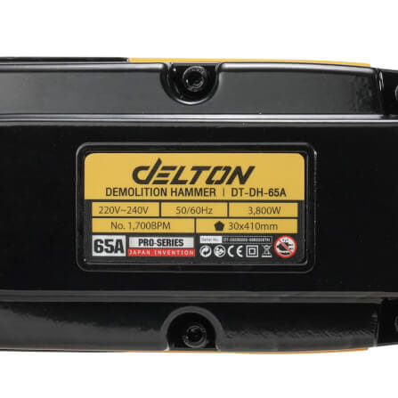เครื่องสกัดไฟฟ้า DELTON รุ่น DT-DH-65A 3800 วัตต์_6
